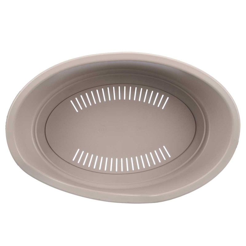 PET BED GREY 60X40CM