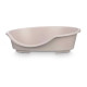 PET BED GREY 80X60CM