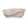 PET BED GREY 80X60CM
