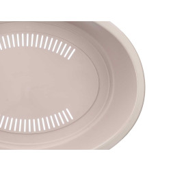 CAMA PARA ANIMAL CINZENTA 80X60CM