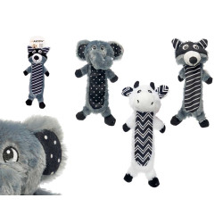 ANIMAL TEETHER FABRIC ASSORTED 3