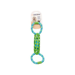 DOUBLE RING TEETHING RING ASSORTED 3
