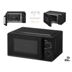 MICROWAVE GRILL 20 LTR 800 W BLACK