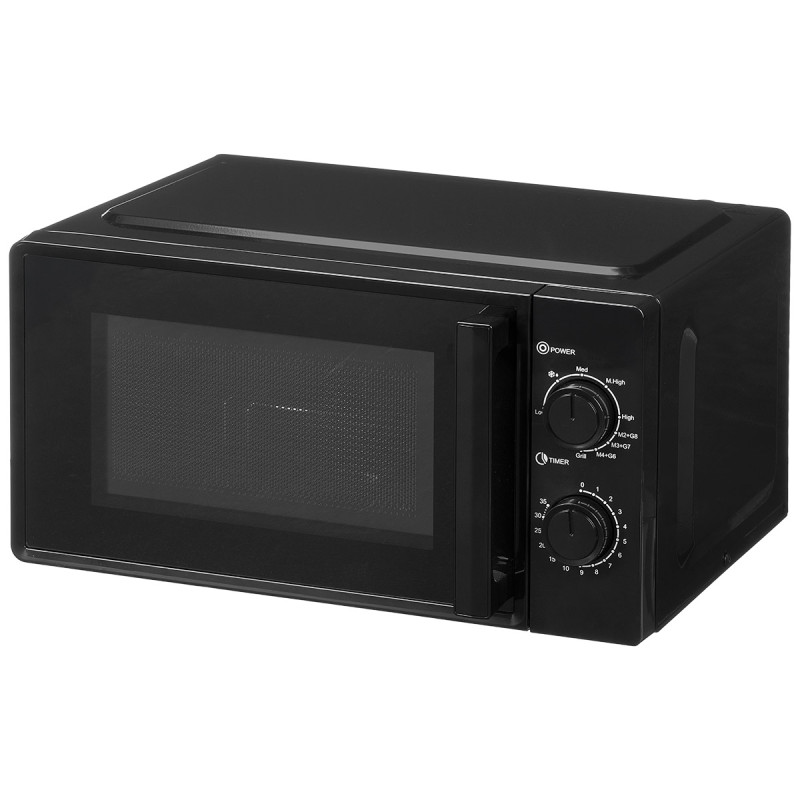 MICROWAVE GRILL 20 LTR 800 W BLACK