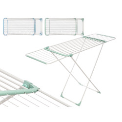 EXTENDABLE DRYING RACK 108-176CM ASRT 2 COL