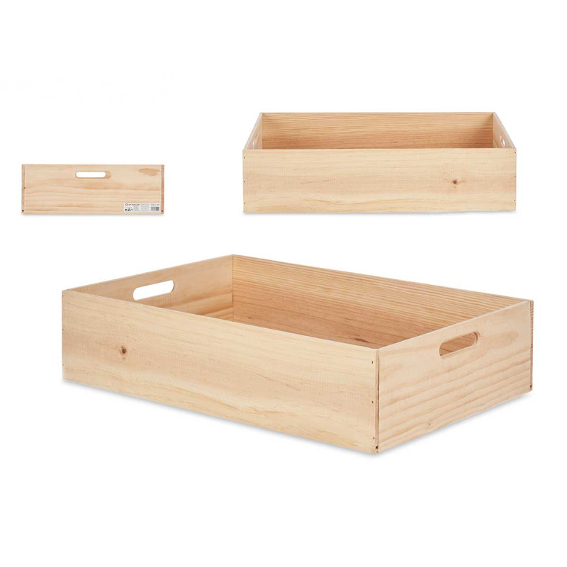 CAJA MADERA CERRADA 60 X 40 CM