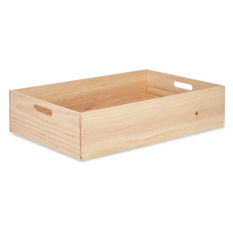 SCATOLA DI LEGNO CHIUSA 60 X 40 CM