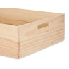 SCATOLA DI LEGNO CHIUSA 60 X 40 CM