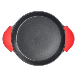 PADELLA PAELLA ALLUMINIO 30 CM NERA MANIGLIE