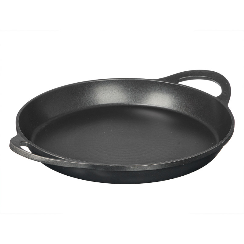 PAELLERA ALUMINIO 35 CM NEGRA ASAS