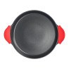 POÊLE À PAELLA ALUMINIUM 39 CM NOIRE POIGNÉES