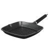 PLANCHA ASADOR 30 CM NEGRO ACABADO MARMOL