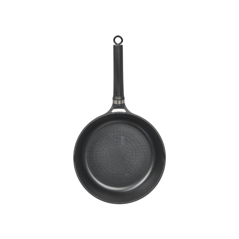 WOK ALUMINIO INDUCCION 29 CM NEGRO ACABADO MARMOL