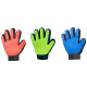 PET BRUSH AND GLOVE ASSORTED 3 COLOURS