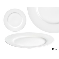 ASSIETTE PLATE EN PORCELAINE 27CM