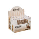 BICCHIERE VETRO COPERCHIO CANNUCCIA CAFFE 600ML