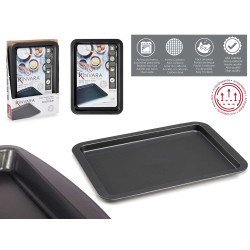 RECTANGULAR METAL TRAY  48CM