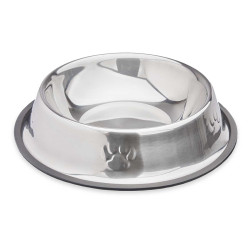 MANGEOIRE METAL 26CM EMPREINTES CAOUTCHOUC