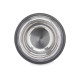 METAL PET FEEDER 18CM FOOTPRINTS RUBBER