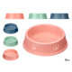 COMEDERO PLASTICO HUELLAS 15CM SURT 3