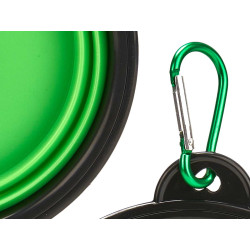 COMEDERO BEBEDERO SILICONA PLEGABLE 17,5CM SURT 4