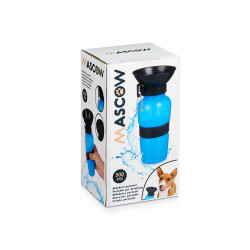 ABREUVOIR PORTABLE 500ML NOIR BLEU MIXTE