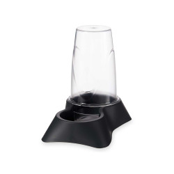 ASSIETTE ABREUVOIR PLASTIQUE RESERVE 0,65L ANTHRAC