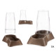 MANGIATOIA ABBEVERATOIO PLASTIC RISERVA 3,5L BEIGE