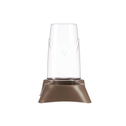 COMEDERO BEBEDERO PLASTICO RESERVA 3,5L BEIGE