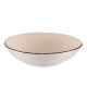 ASSIETTE RELIEF CREUSE BEIGE 18,5CM 