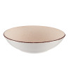 ASSIETTE RELIEF CREUSE BEIGE 18,5CM 