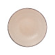 ASSIETTE RELIEF CREUSE BEIGE 18,5CM 