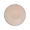 PLATO RELIEVE HONDO BEIGE 20CM