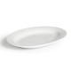 ASSIETTE OVALE BLANC