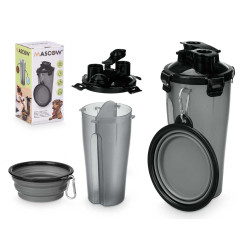 SET BOTELLA DOBLE COMEDERO 