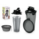 SET BOTELLA DOBLE COMEDERO 