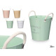 VASO ASAS BRANCAS SORT 4 CORES DIAM 20