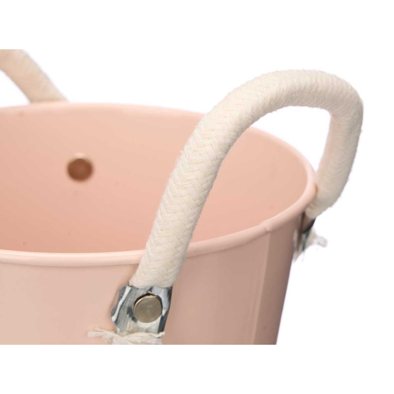 PLANTPOT HANDLES WHITE ASSORTED 4 DIAMETER 13