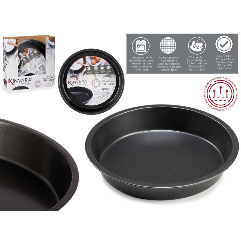 28CM ROUND METAL MOLD 