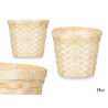 COPRIVASO ROTONDO BAMBU INTRECCIATO 19CM