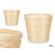 CACHE-POT ROND EN BAMBOU TRESSÉ 31CM