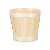 CUBRE MACETAS REDONDO BAMBU 15CM