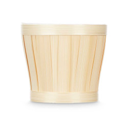 COPRIVASO ROTONDO BAMBU 15CM