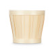 ROUNDED BAMBOO POT COVER 15CM 