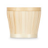 ROUNDED BAMBOO POT COVER 19CM 