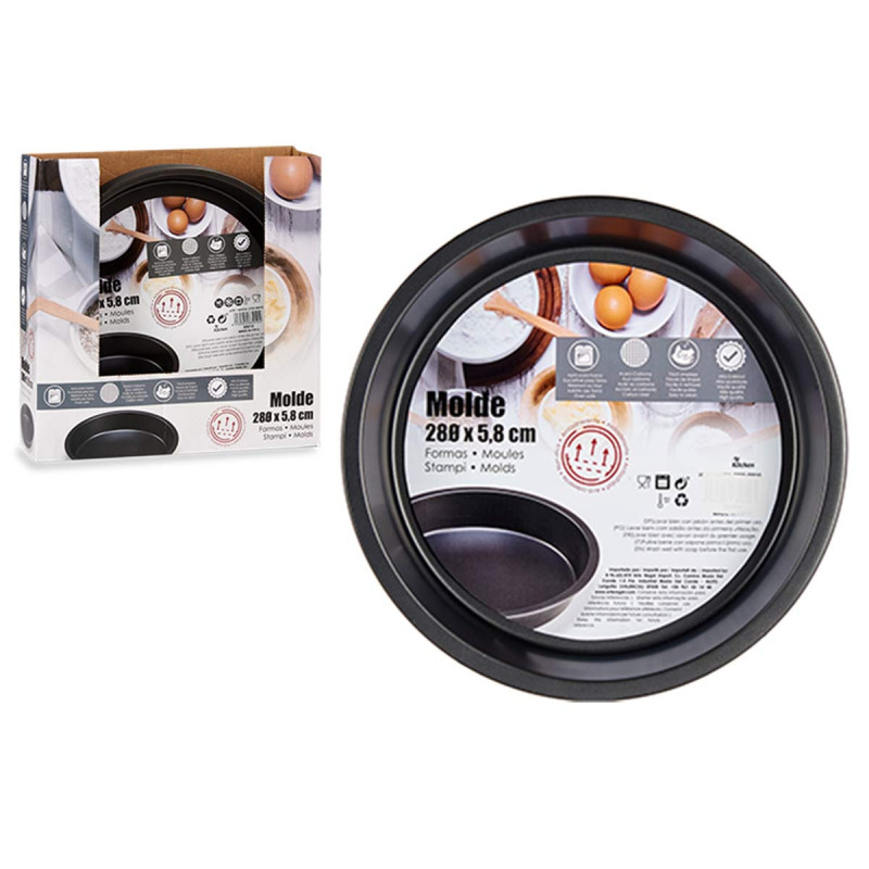 STAMPO ROTONDO METALLO 28CM