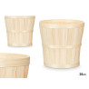 VASO DECORATIVO REDONDO BAMBU 25CM