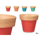 MACETA 25CM SURT 4 BICOLOR