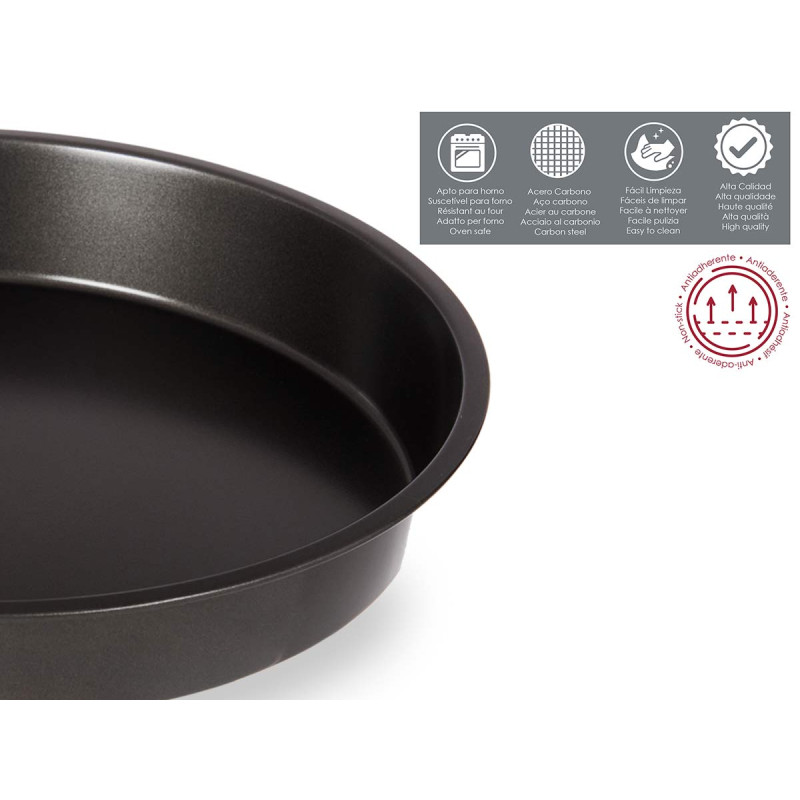 MOLDE REDONDO METAL 28CM