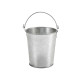 SMALL BUCKET WITH HANDLE ZINC